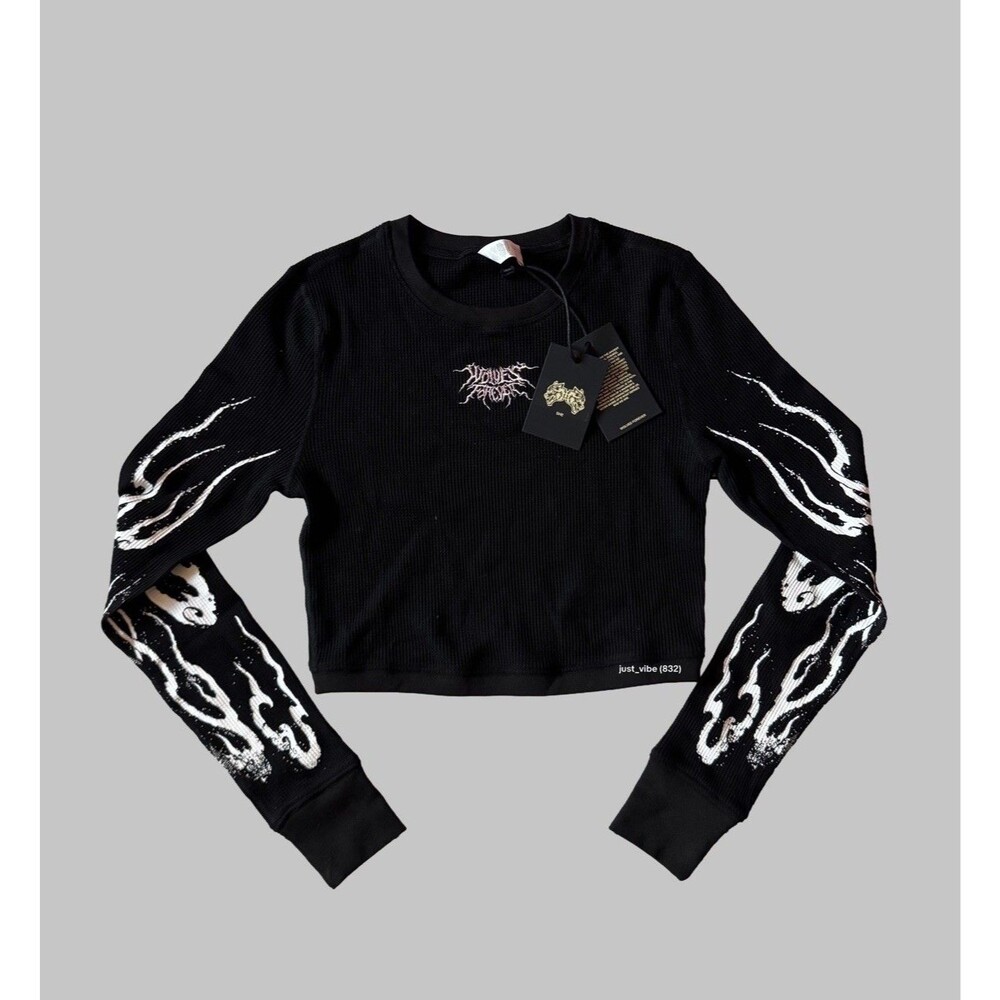 Darc Sport SHE Infernal Cropped Thermal Long Sleeve Women's Small NWT